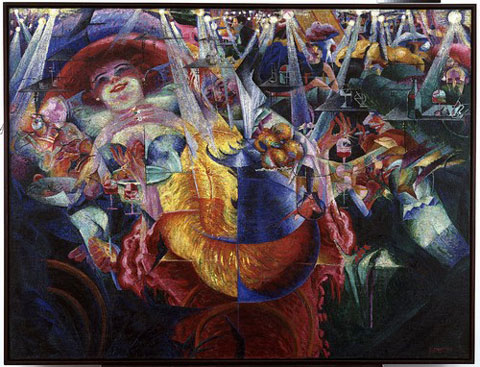La risata, 1911, Umberto Boccioni | e Museum of Modern Art, New York / Don de Herbert et Nannette Rothschild, 1959 Digital Image © 2007, e Museum of Modern Art, N.Y / Scala, Florence