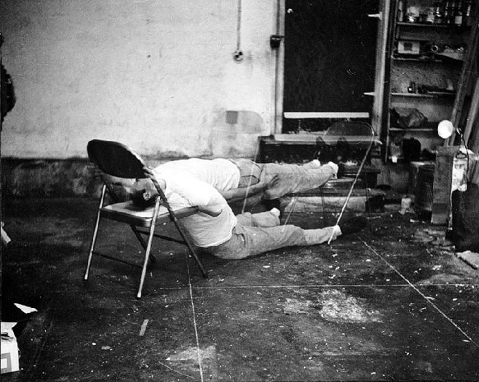 65_Gyselinck_Bruce Nauman, 'Failing to Levitate in My Studio', 1966. Courtesy of the artist.-Â® 2008 Bruce Nauman _ Artists Rights Society (ARS), New York_700.jpg